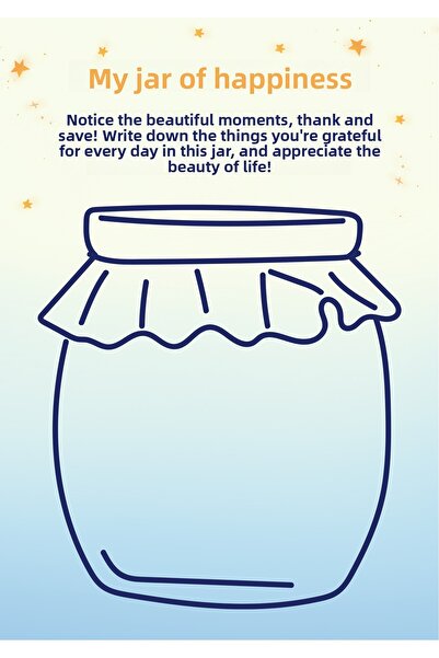 Sherlocked Happiness Jar Positive Thinking Notebook |   Notes of Happiness | ...