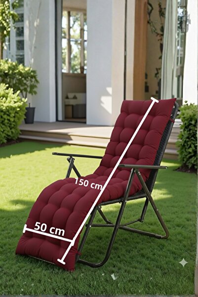 MİNDERHAN Chair Cushion Chaise Lounge Cushion Bench Cushion 50X150 cm