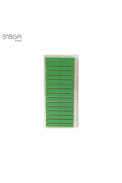 sibga tasarım Green Thin Strip 320 Sheets Transparent Color Postit Post-It Post It. Bookmark Bookmark Postit