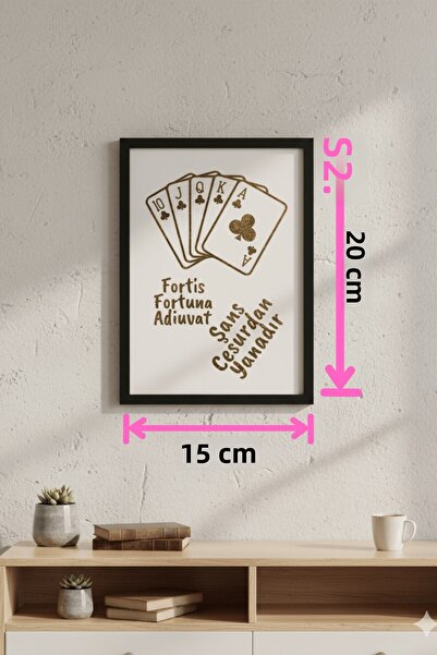Fikart Tablou de poker Floş Royal |   Fortis Fortuna Adiuvat |   Decorare de ...