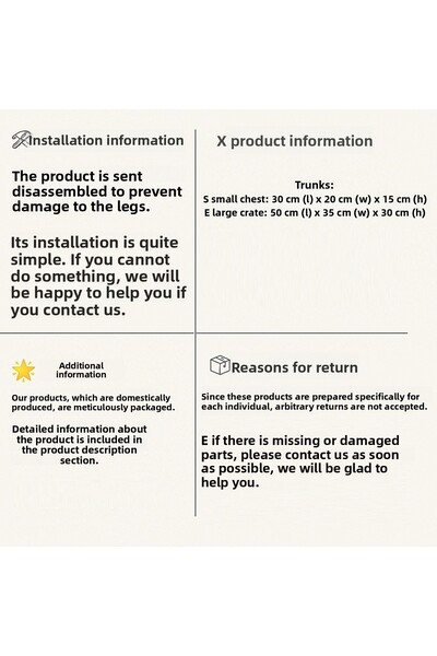 Sandık Dünyası Bridal Chest, Groom's Engagement Chest, Dowry Bag, Dowry Chest, 2-Piece Set 1410