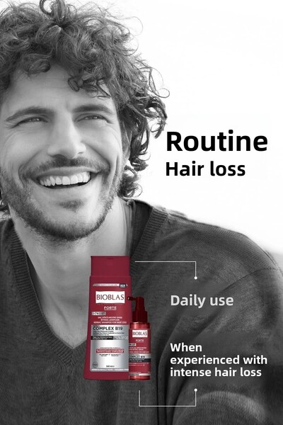 Bioblas Forte Herbal Shampoo intensiv anti-cădere de păr, 6 bucăți