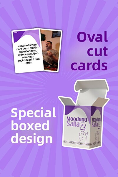 4koma Shake Your Mood 2 - Funny Fun Box Game - Friends Group Family Party New Year - Mood Card Game