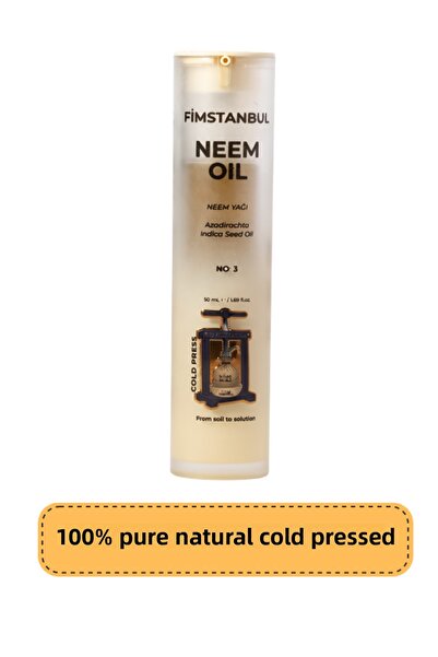 Fimstanbul زيت النيم 100% طبيعي نقي معصور على البارد 50 مل رقم: 3 زيت النيم ل...