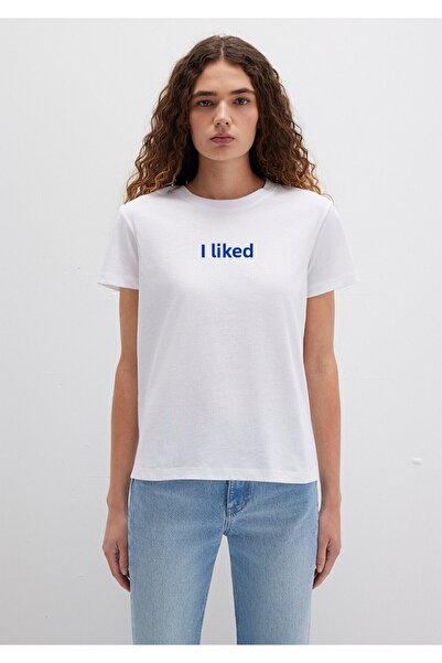 Mavi Printed White T-Shirt Regular Fit / Regular Fit1612242-620