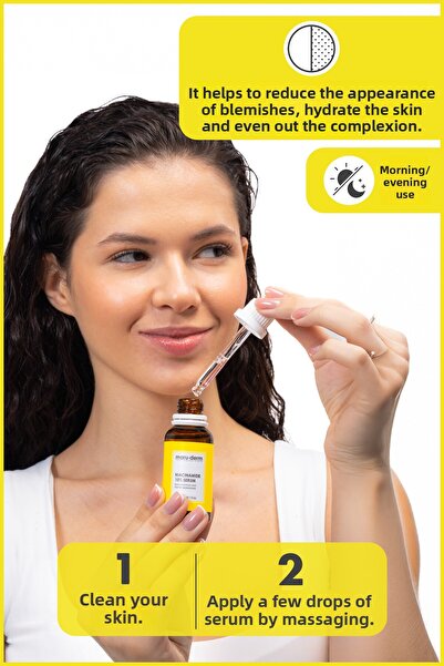 Maru.Derm Niacinamide 10% + Hyaluronic Acid + Panthenol Skin Care Serum 30 ml