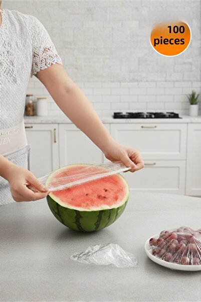 Orvila 100-Piece Freshness-Keeping Pot and Plate Cover Multi-Purpose Lid Food Cover Disposable