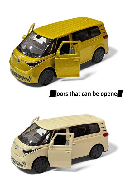 YILDIRIM OYUNCAK 1:18 Scale Collectible Metal Toy Car 12 cm - Volkswagen Model with Openable Doors