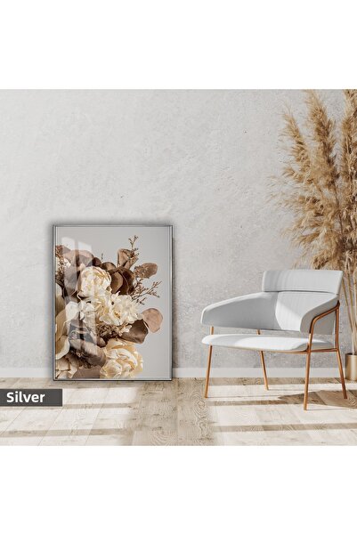 Harikabirev Hari̇kabi̇rev | Soft |   Dry Flower Bouquet Model | Framed Glass ...