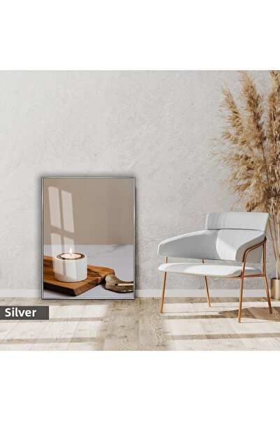 Harikabirev | Soft |   Decoration White-Brown Candle Model |   Framed Glass T...