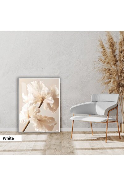 Harikabirev Hari̇kabi̇rev | Soft |   Hibiscus Flower Model | Framed Glass Tab...