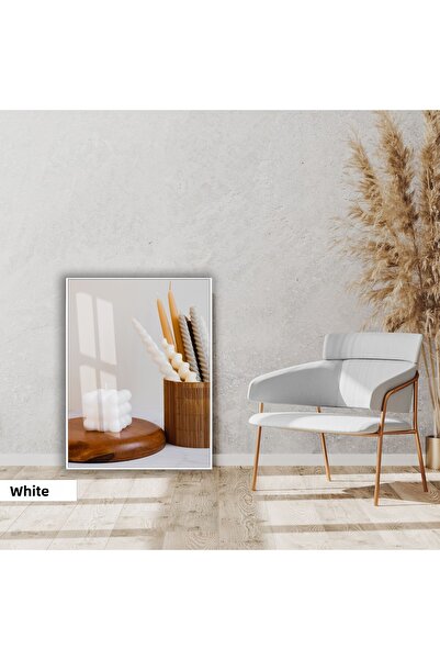 Harikabirev | Soft |   Decorative Candle Model |   Framed Glass Table Single ...