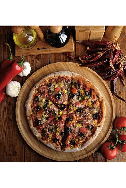 Bambum Lily Rotating Serving Plate Large