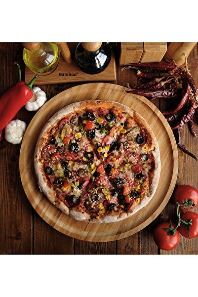 Bambum Lily Rotating Serving Plate Large