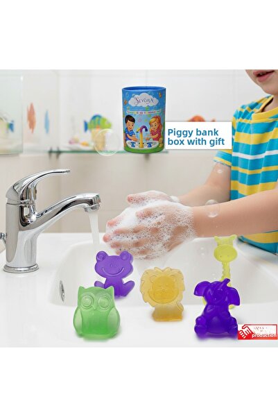 seyora صابون غسيل اليدين برائحة الفراولة خاص للأطفال - طبيعي - مصنوع يدويًا -...