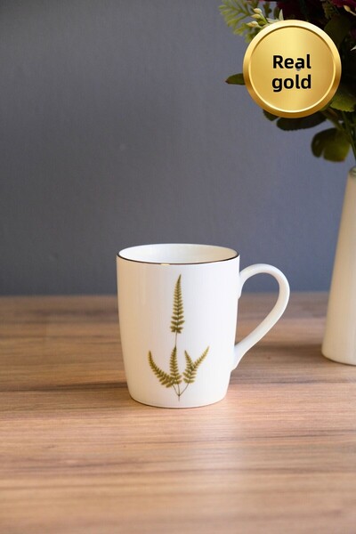 tabakevi Tabak Evi Porcelain Natura Marinum Mug with Handle 9cm 220ml Single