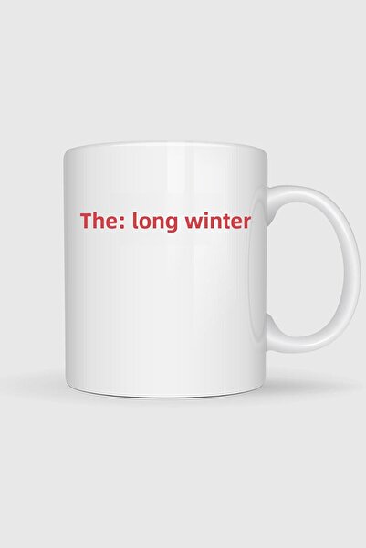 Bahriyeli Collection The Long Winter Foreign Series Printed Mug Cups