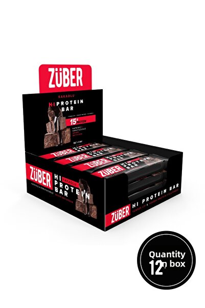 Züber Cocoa Hi Protein Bar 45Gr
