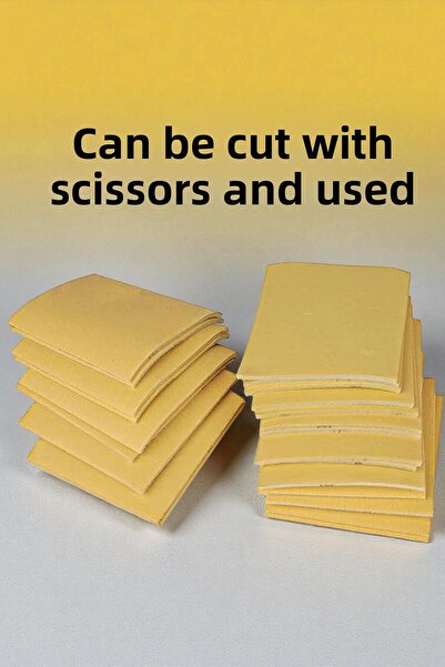 MH MiniHediye Wooden Sponge Sandpaper Kitchen Bathroom Dish Sponge Tape Paper Sponge Sandpaper 1 Meter 220 Grit