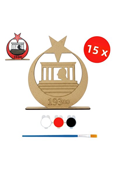KİDOSE Anıtkabir and Atatürk Kit for Children – Wooden Flag Design