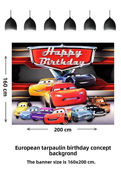 HAPPYLOOPPARTY Cars Automobiles Concept Photography Background Decoration Bir...