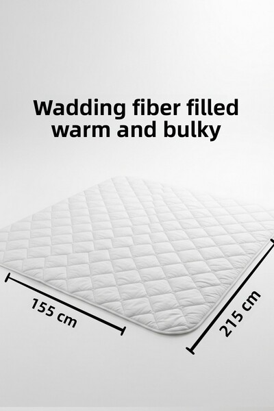 YUNUSOĞLU HOME Single Quilt - Microfiber Fabric - Luxury Quilt 155X215 cm