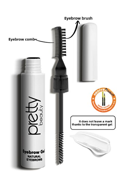 Güzellik Deposu Eyebrow Fixing and Shaping Set – Eyebrow Brush, Comb, and Gel...