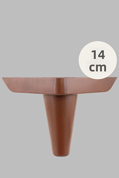 MH MiniHediye Aspen Luxury Furniture Sofa Armchair Tv Unit Base Riser Leg Feet 14 cm Wooden Patterned Leg