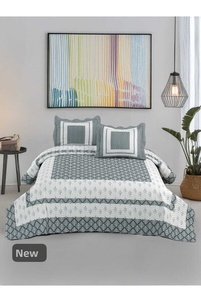 YÜNTEKS Örtüm Double Quilted Bedspread Nova