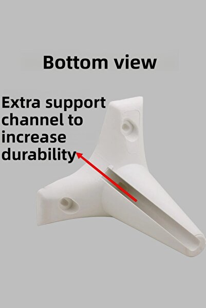 MH MiniHediye Aspen Furniture Sofa Armchair Tv Unit Plinth Sofa Bed Bed Leg Legs 12 Cm White Leg (4 PCS)