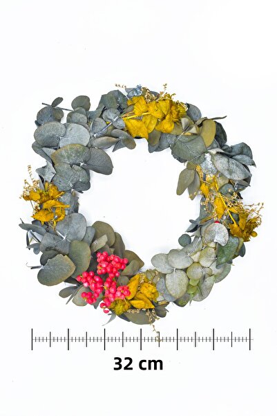 Waldern Christmas Door Ornament Door Wreath Natural Door Ornament Christmas Decoration