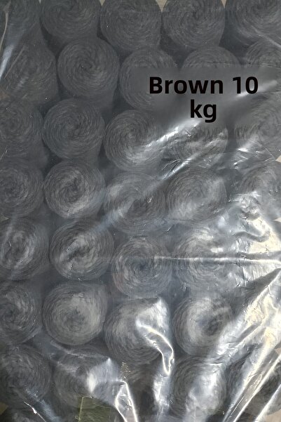 Bevella Macrame Cord Сканируема макраме 10 кг 250 г 40 броя Кафяво