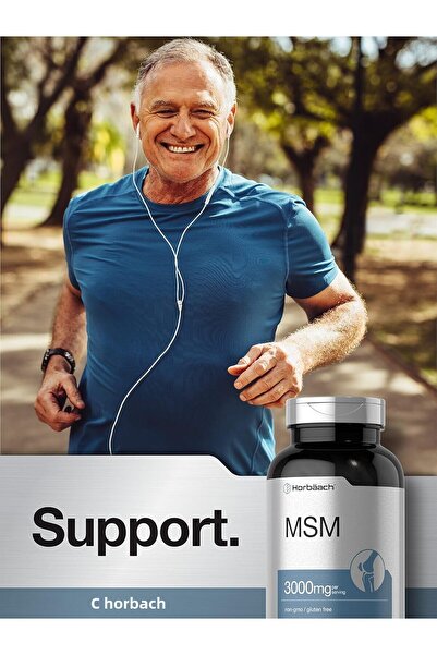 Horbaach هورباخت إم إس إم (ميثيل سلفونيل ميثان) مع الكالسيوم 3000 ملغ 300 كبس...