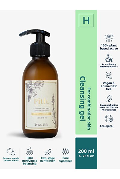 PİTH جل تنظيف طبيعي 100% للبشرة المختلطة والدهنية