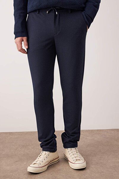 Trendyol Collection Navy Blue Men's Trousers Tmnaw26Pl00024