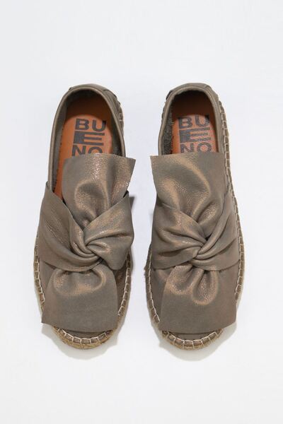 BUENO Haki Deri Жіночі еспадрильї - 01wn3100 Модель взуття