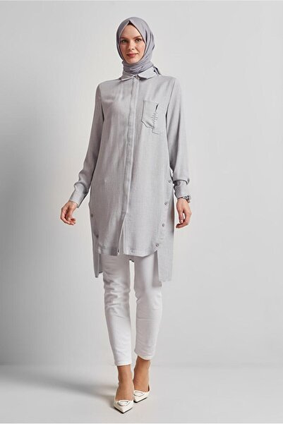 Alvina Asymmetric Cut Tunic 44816