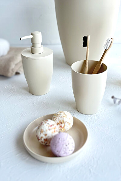 Prima Nova Pure 3-Piece Bathroom Set - Beige