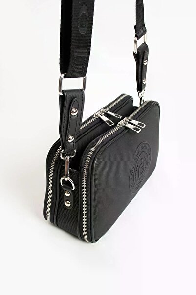 Just Polo Women's Lacos 5 Compartment Crossbody and Shoulder Bag