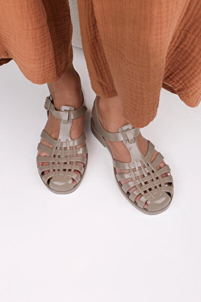 TOLİA Krem Sandalet