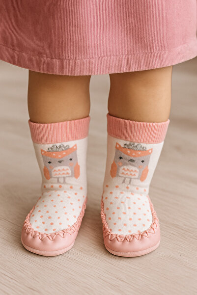 Katia&Bony Παιδικές μοκασίνιες κάλτσες μποτάκια παντόφλες – Αντιολισθητικά πα...