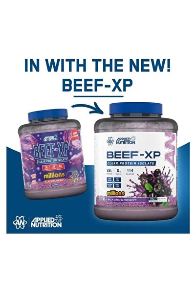 applied nutrition Beef-xp Clear Hydrolysed Beef Protein Isolate, Million Blackcurrant, 1.8 Kg