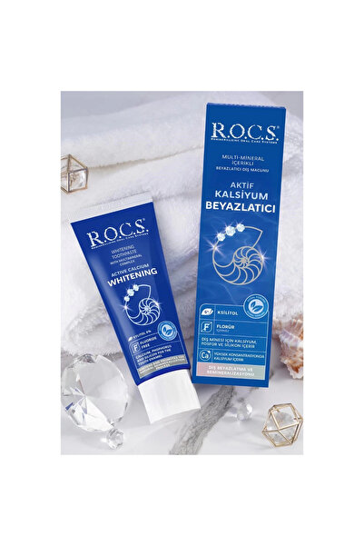 R.O.C.S. Aktif Kalsiyum Beyazlatıcı Diş Macunu – 94g