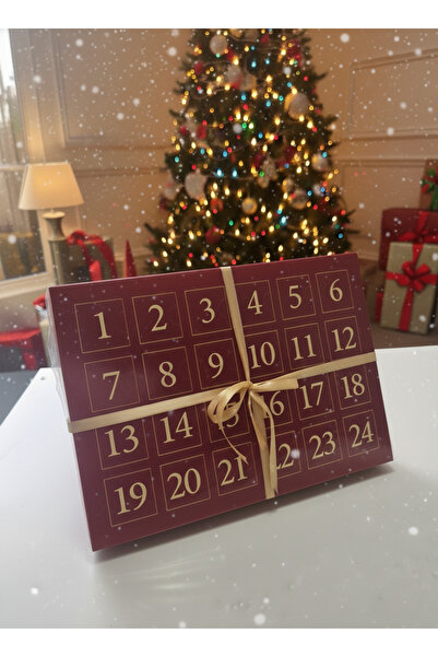 Elika Silver Kadın 24'lü Hediye Seti - Advent Calendar - Hediye Kutusu - 1 Adet Sürpriz 925 Ayar Gümüş Ürün