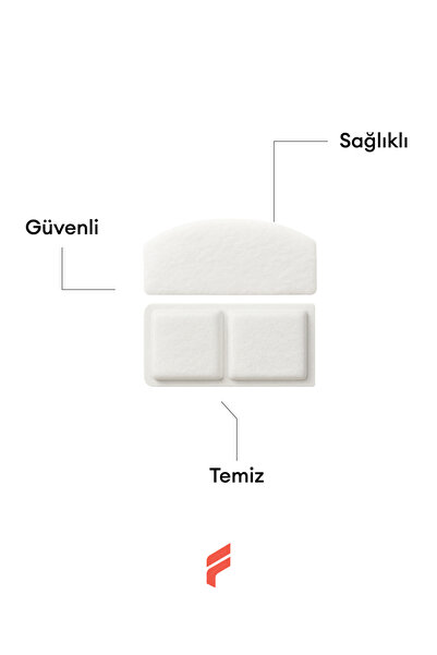 Fonri Evcil Hayvan Akıllı Su Kabı Filtresi 4'lü Set