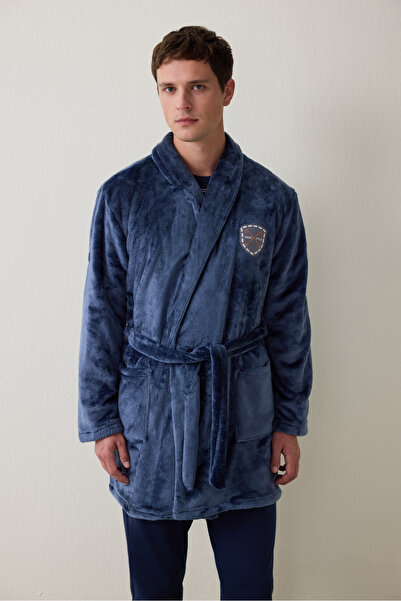 Penti Indigo Men's Robe
