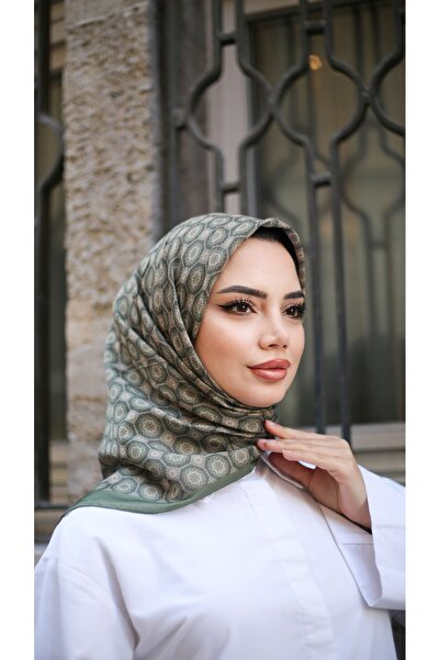 efdal şal eşarp Μοτίβο μωσαϊκού Εισαγόμενο βαμβακερό κασκόλ