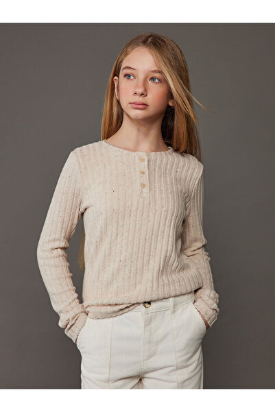 LC Waikiki Bisiklet Yaka Kız Çocuk Tişört