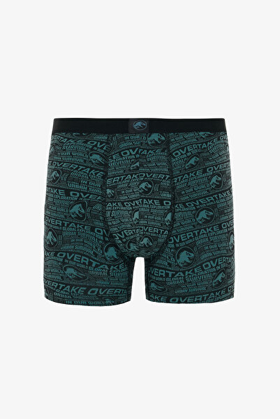 Penti Men's Jurassic Dinosaur Patterned Double Boxer