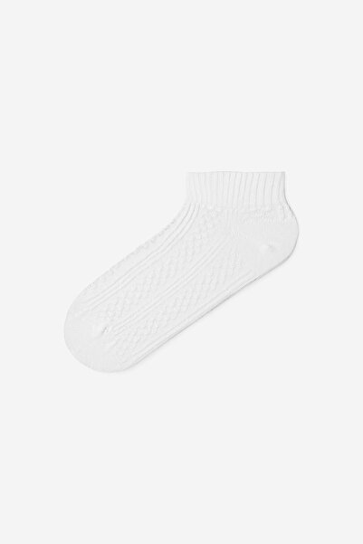 Penti 5 Paar dicke Baumwoll-Socken mit Knöcheldetail